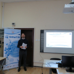 Promotion of SWARM project at the University of Novi Sad